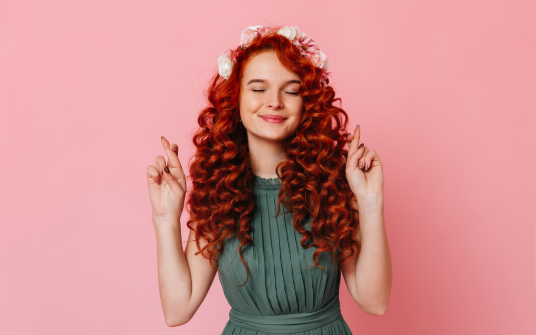 Long, Curly Red Hair