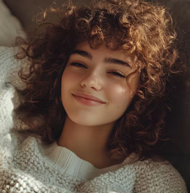  "Close-up of a person’s face while sleeping in the buff, highlighting a comfortable and natural sleep position."